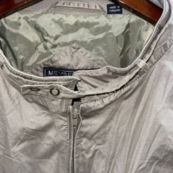 VINTAGE 1980’s Members Only Jacket Grey Size 1X - Picture 4 of 10